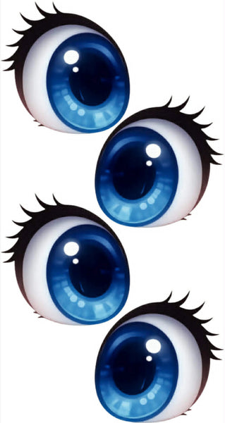 Adhesive Resin Doll Eyes - Style 051