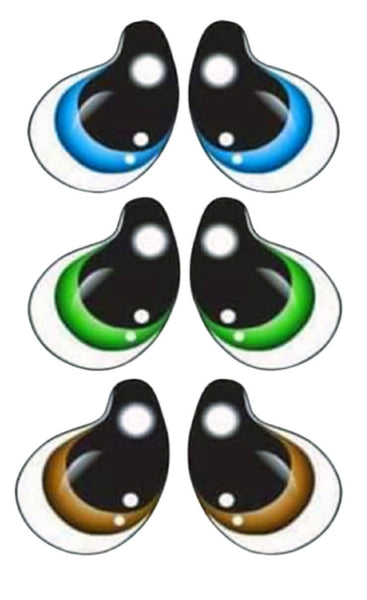 Adhesive Resin Doll Eyes - Style 020