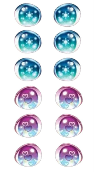 Adhesive Resin Doll Eyes - Style 024