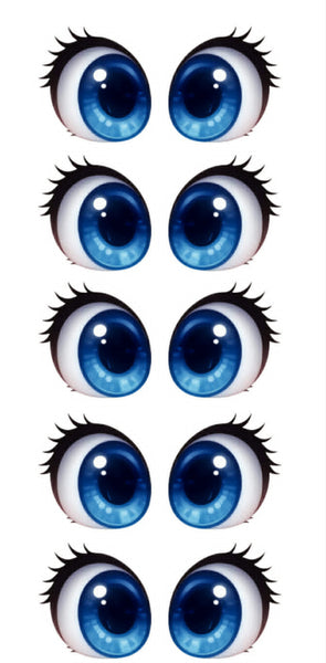 Adhesive Resin Doll Eyes - Style 051