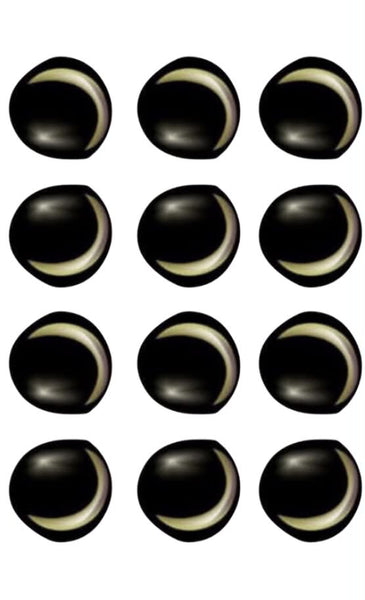 Adhesive Resin Doll Eyes - Style 055