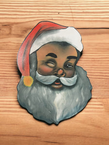 Santa brown face