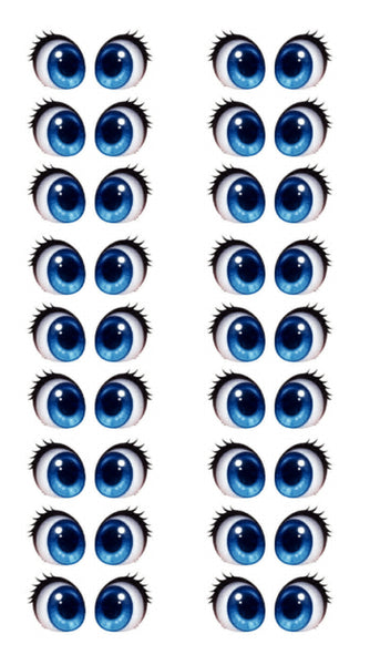 Adhesive Resin Doll Eyes - Style 051