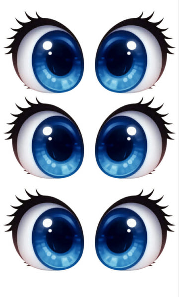 Adhesive Resin Doll Eyes - Style 051