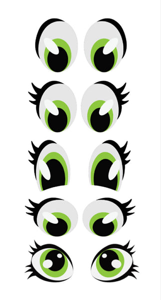 Adhesive Resin Doll Eyes - Style 004