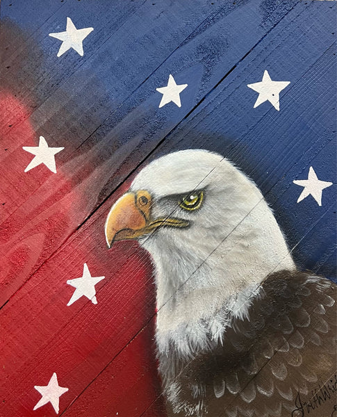 #701 American Eagle patriotic