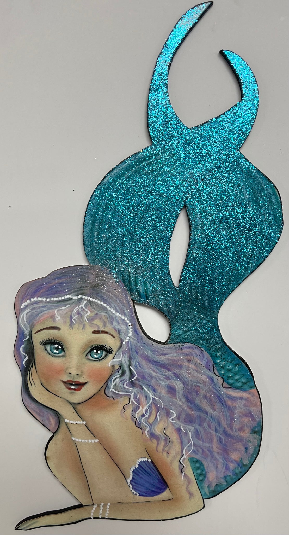 Mermaid laying 16”