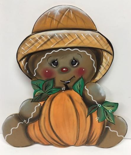 Gingerbread with Pumpkin 13"