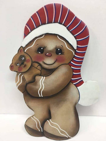#1009 Gingerbread with Tedy Bear 12.5"