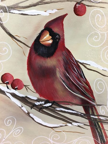 #1014 Cardinal Sign, 12”x9”