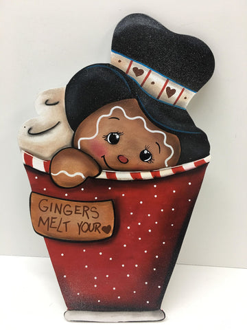 #1006 Gingerbread in a Cup, 12.5"