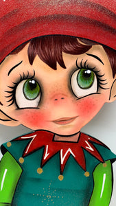 #1002 Boy Elf, 12.5"