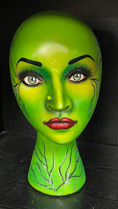 Mannequin head Candy Cane – WoodArtStudio