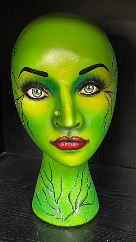 Witch mannequin head