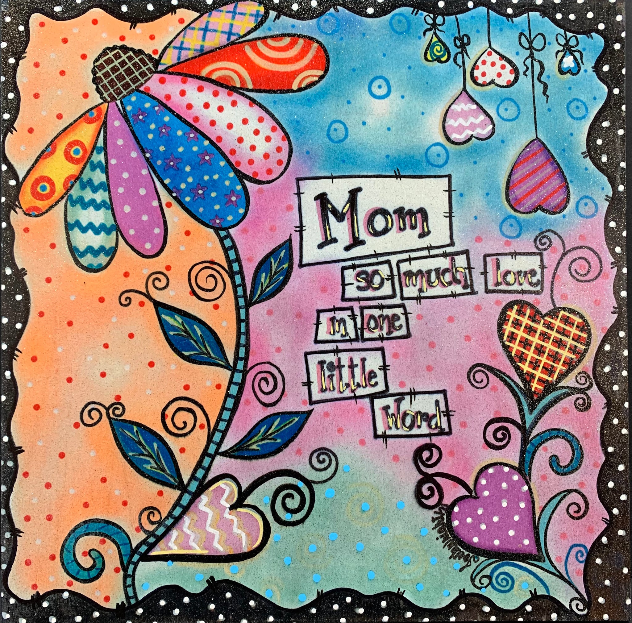 PRINTED SIGN MOTHER’S DAY 10”x10”